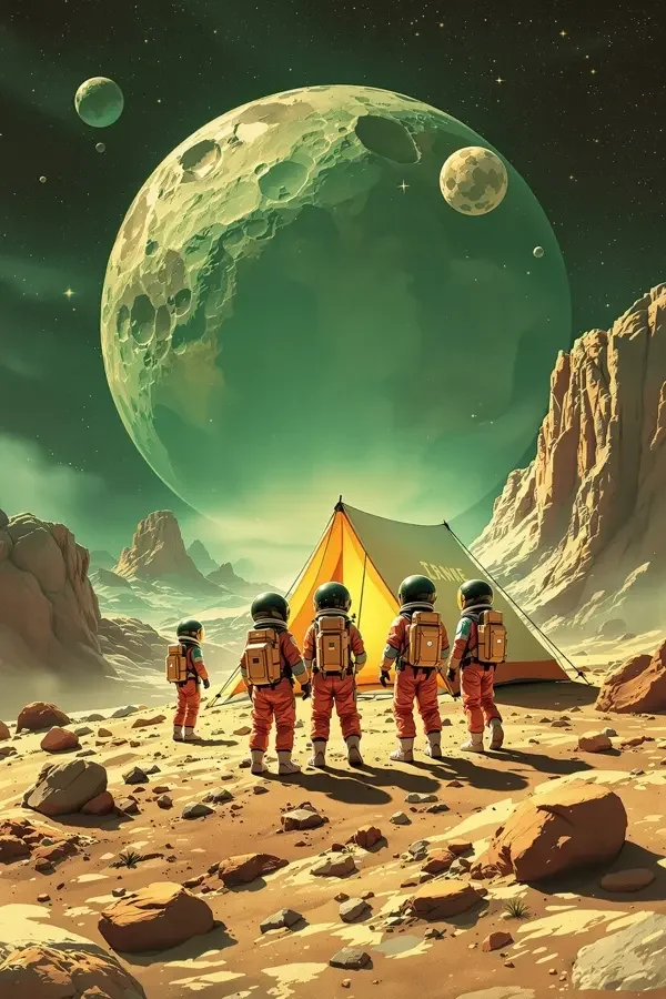 星际夏令营高清海报 - 鲨鱼影视