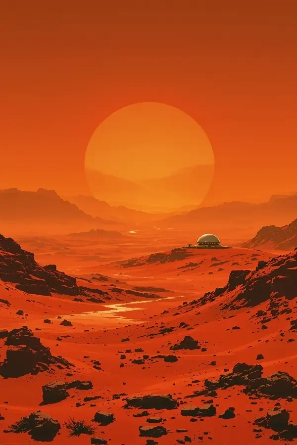 火星移民计划高清海报 - 鲨鱼影视