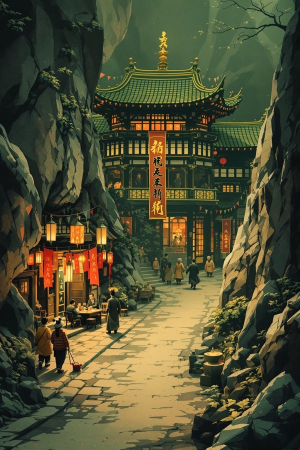 风神客栈高清海报 - 鲨鱼影视