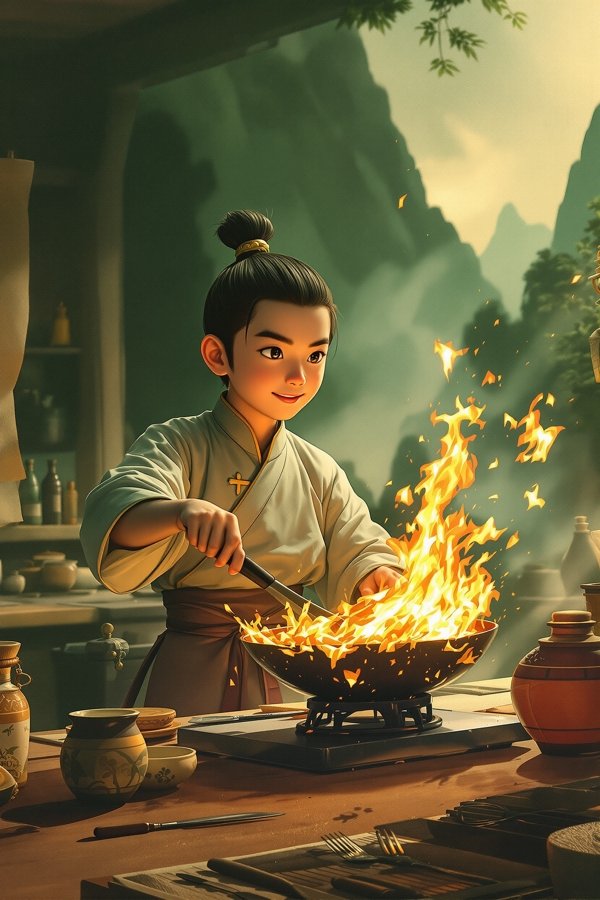 武林小当家高清海报 - 鲨鱼影视