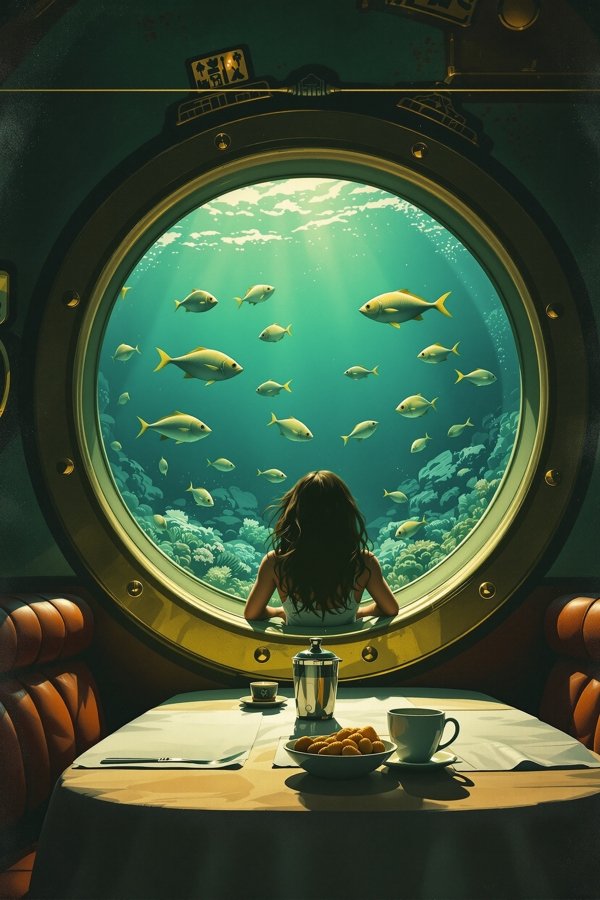 深海食堂高清海报 - 鲨鱼影视